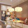 Zen Lantern: Japanese Silk Fabric Pendant Light for Bedroom, Dining Room, and Bar