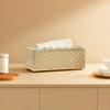 Light Luxury Crystal Tissue Box European Style Paper Storage Box Napkin Dispenser  Office