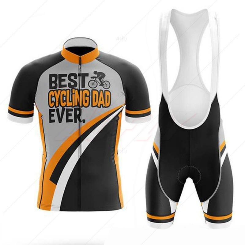 Cartoon Print Cycling Jersey Set Short Sleeve Breathable Quick Dry Bike Apparel Men Women Ride
