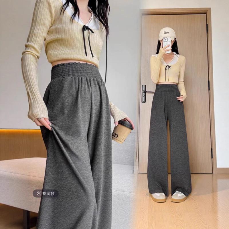 Maternity pants autumn new wide-leg pants outer wear belly support trousers do not restrain the stomach spring and autumn casual pants autumn wear