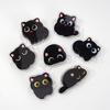 7Pcs Cute Cartoon Cat Pp Clip Acrylic Double-Sided High-Definition Pattern Paper Clip Stationery Supplies