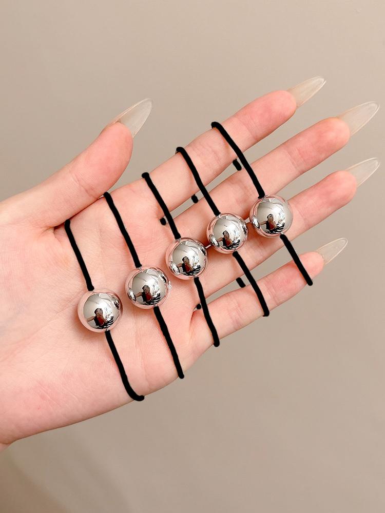 

Новые круглые резинки для волос в форме шара, резинки, женские резинки для хвостика, эластичные резинки, модные аксессуары для волос