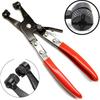 Hose Clamp Pliers Thicker Handle Clamp Car Hose Clamps Pliers Puller Enhance Strength Locking Comfort Flat Band Ring Tube Clamps