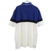 NAUTICA Color scheme Short sleeve Polo shirt XL white Fawn Men's Used