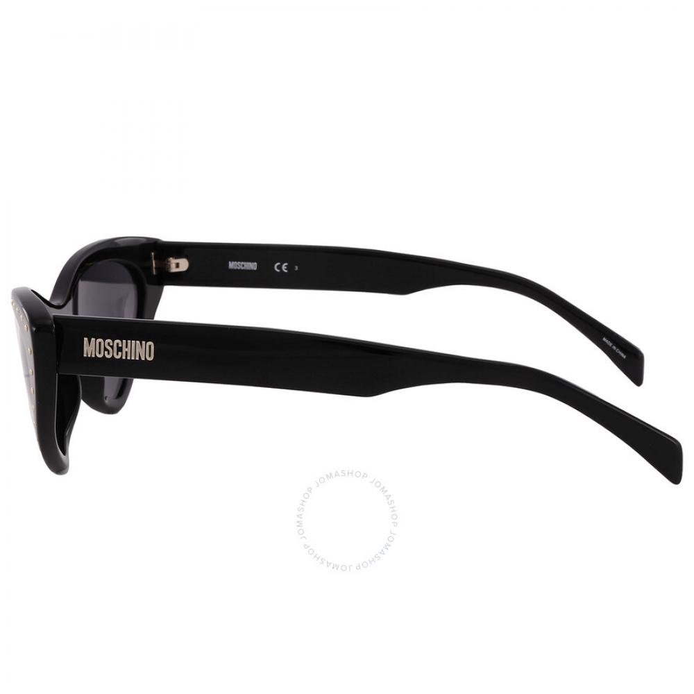 MoSchino Grey Cat Eye LadieS SunglaSSeS MoS0006 S 0807 Ir 52
