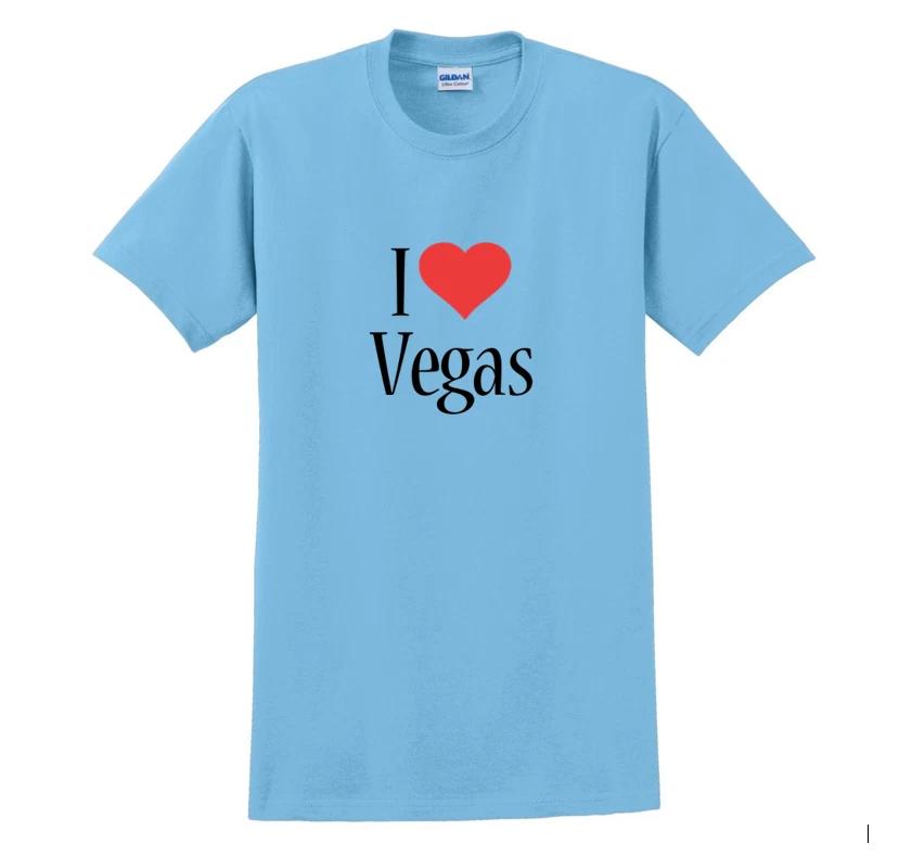 

i Love Vegas Tee Shirt Sin City Nevada Strip Casino Gamble Heart Blue T-Shirt 3XL