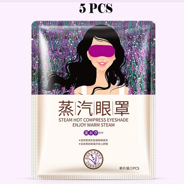 

Паровая маска для глаз с лавандой Уход за глазами Увлажняющая маска для глаз 5pcs