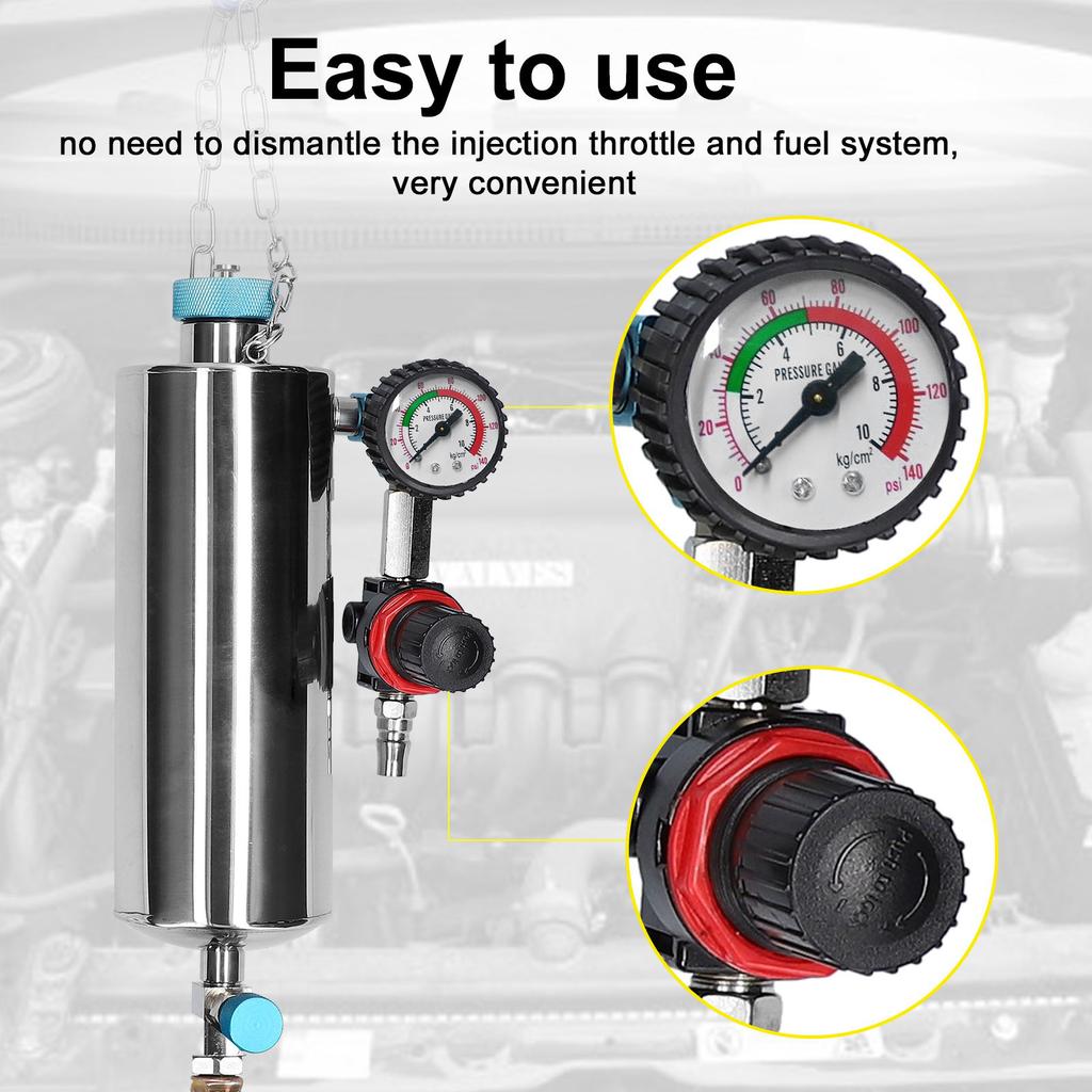 C80 3in1 Intake Three Way C Atalyst Multifunction Car Fuel Injection Dismantle Free Cleaning Tool