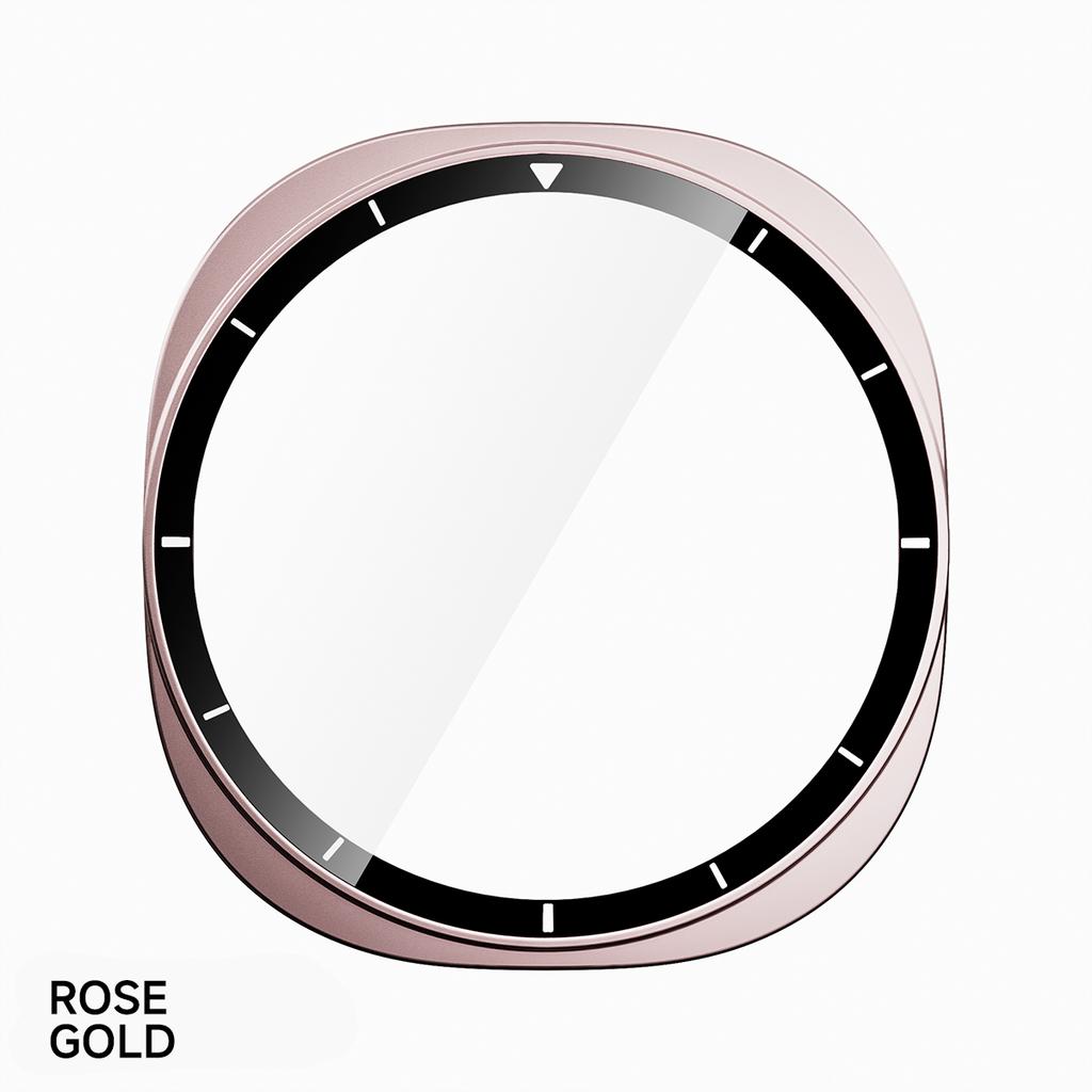 Tempered Glass+ PC Cover for Samsung Galaxy Watch 8 44mm 40mm All Coverage Protective Bumper Case for Galaxy Watch 8 Accessories