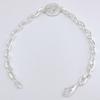 Gucci Interlocking G Chain 19cm Bracelet, 19cm, Silver, 796351, J8400, 8106, [Used]