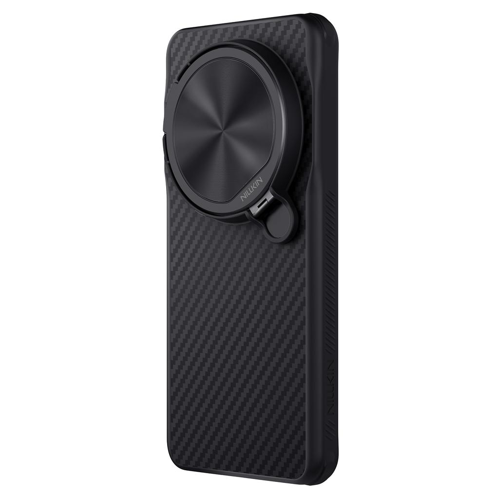 For Xiaomi 15 Ultra Case Compatible with MagSafe TPU+Aramid Fiber Lens Cover Kickstand Phone Cover