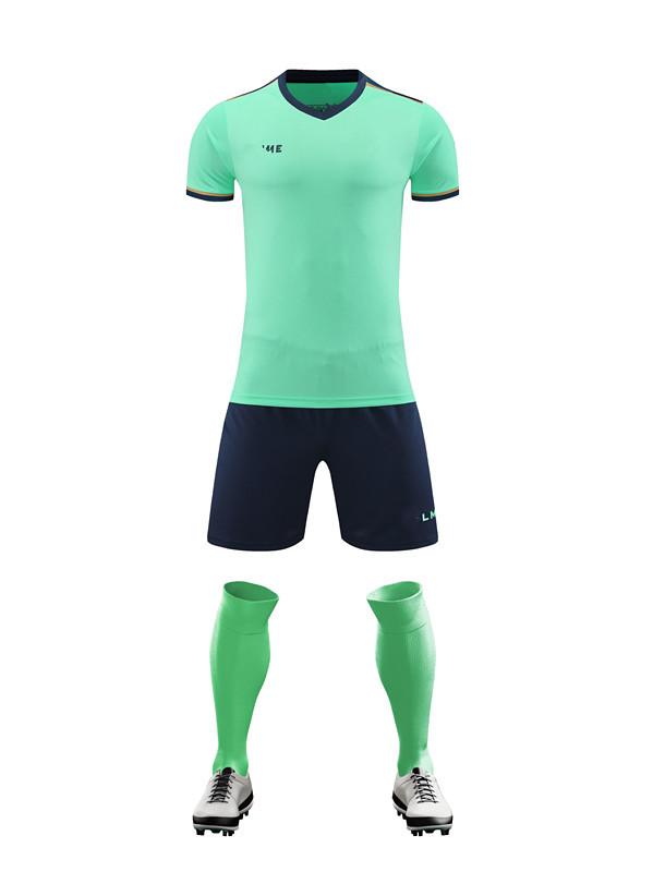 Short Sleeve Football Suit Men's and Women's Adults Children's Breathable Quick-Drying Training Sports Suit Football Suit