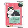 DIY 5D Diamond Painting Kit Cute Cat In Box Full Drill Rhinestone Canvas Relaxing Craft for Home Wall Decor Gift Set for Relaxation and Art