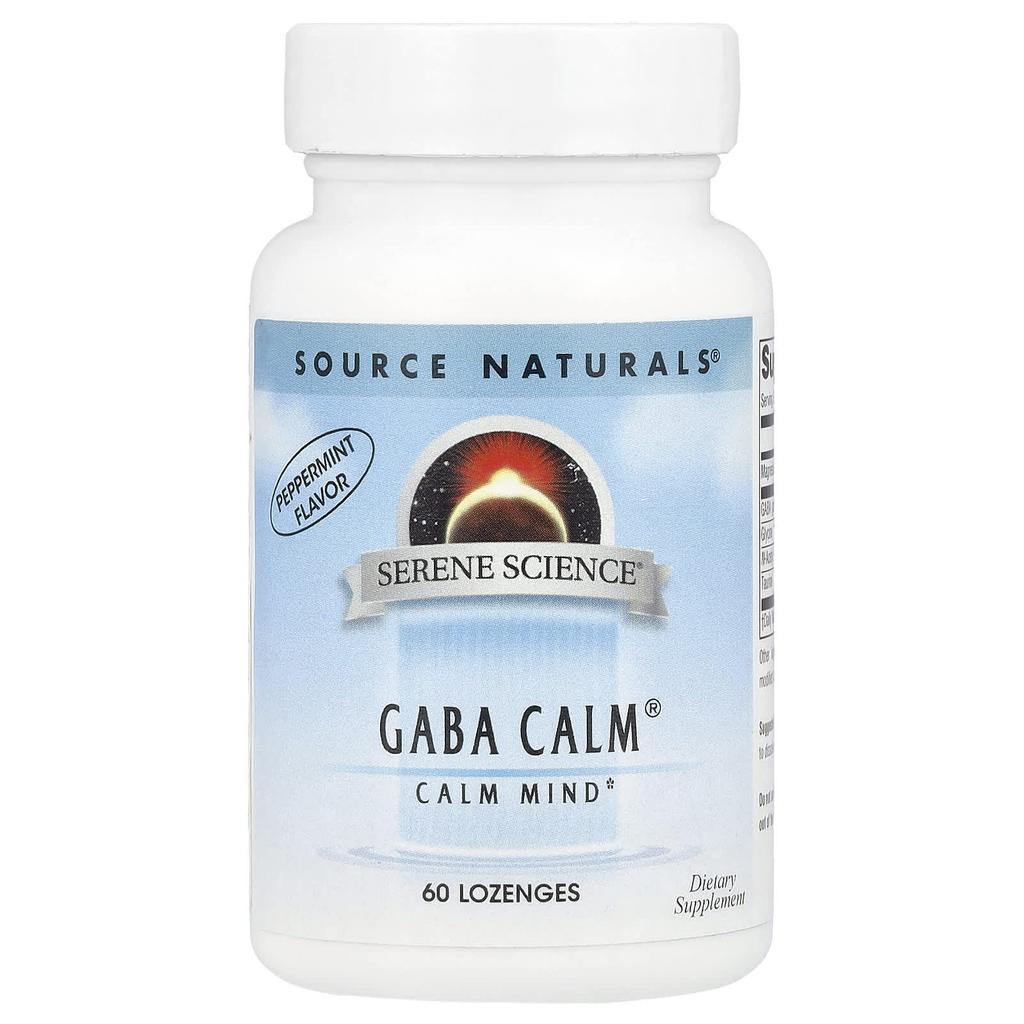 Serene Science®, Gaba Calm®, Peppermint, 60 Lozenges