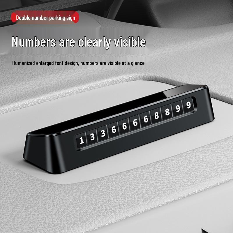 Geely Emgrand GS/GL/Binyue Temporary Parking Plate & Movable Phone Card