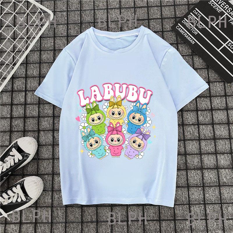 2025 Hot Rabcloth 3d Print T-shirt Children's Short-sleeved Blouse Summer Cute Boy Girls T-shirt