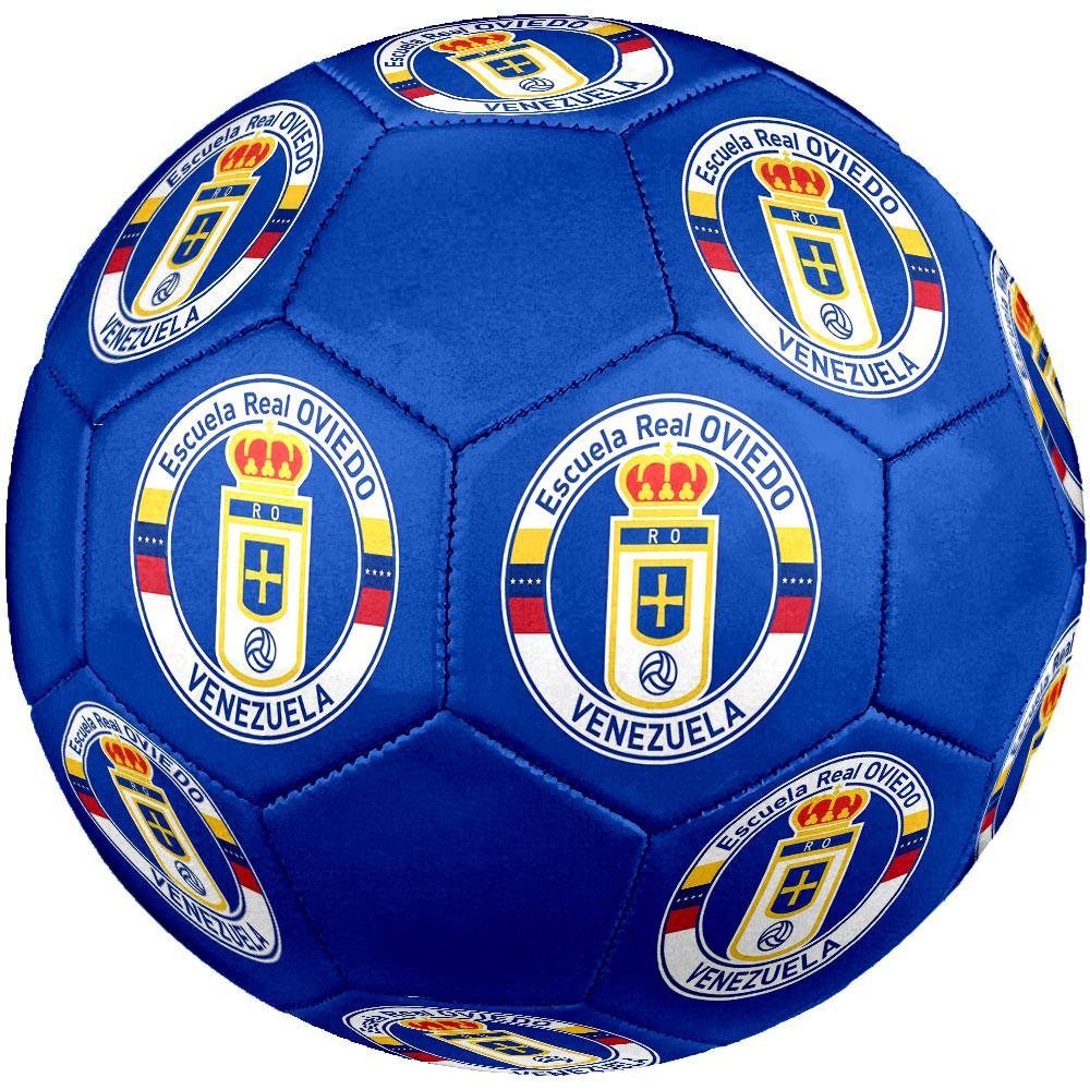 Real Oviedo size5 Soccer Ball, colorful, suitable for all ages, machine-stitched, PVC material, competition grade,durable and high bounce