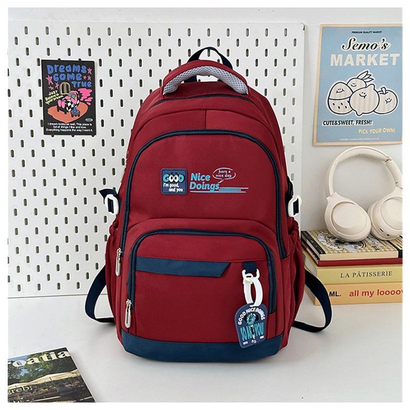 Large-capacity Backpack Fashion Trend Spot Backpack Junior High School College Student School Bag