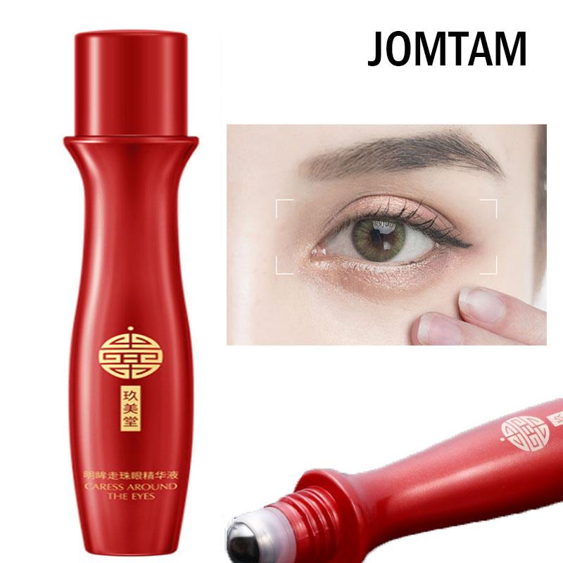 Anti- Wrinkle Eye Cream with Roller Ball Quick Drying Hydrating Hyaluronic Acid Refreshing Eye Serum Fades Fine Line