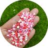 Valentine's Day Heart Polymer Clay Slices Soft Slime Clay Sprinkles for DIY Colorful Slime Decoration Crafts