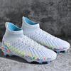 34-45unisex Football Shoes Large PVC Football Shoes Men's Training Special Children's Long Nails AG Children Game Training Football Shoes