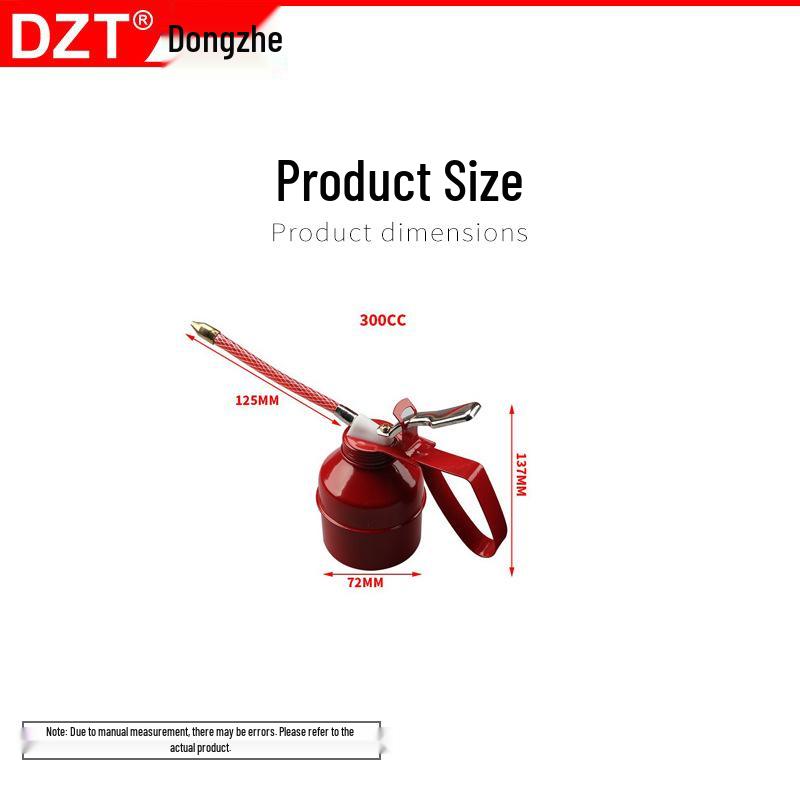 

Масленка ручная 300CC/500CC в американском стиле со шлангом - Нагнетательный масляный пистолет