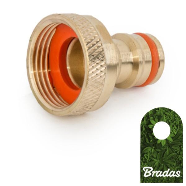 Przyłącze Na Kran Gw 3/4" Mosiężne Adapter Do Węża Ogrodowego Złączka