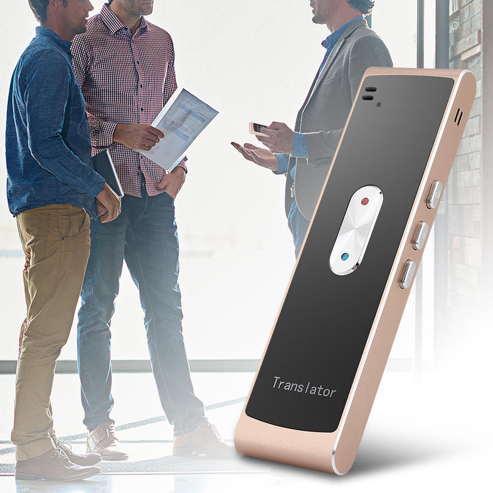 

Новый интеллектуальный переводчик T8S, многоязычный двусторонний переводчик в режиме реального времени(Золото)