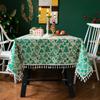 Christmas Tablecloths Home Dining Theme Decorative Cover Fabric Tablecloths Tables And Chairs