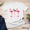 Funny Pink Flamingo Lover Pelican Disguise Premium Unisex T-shirt