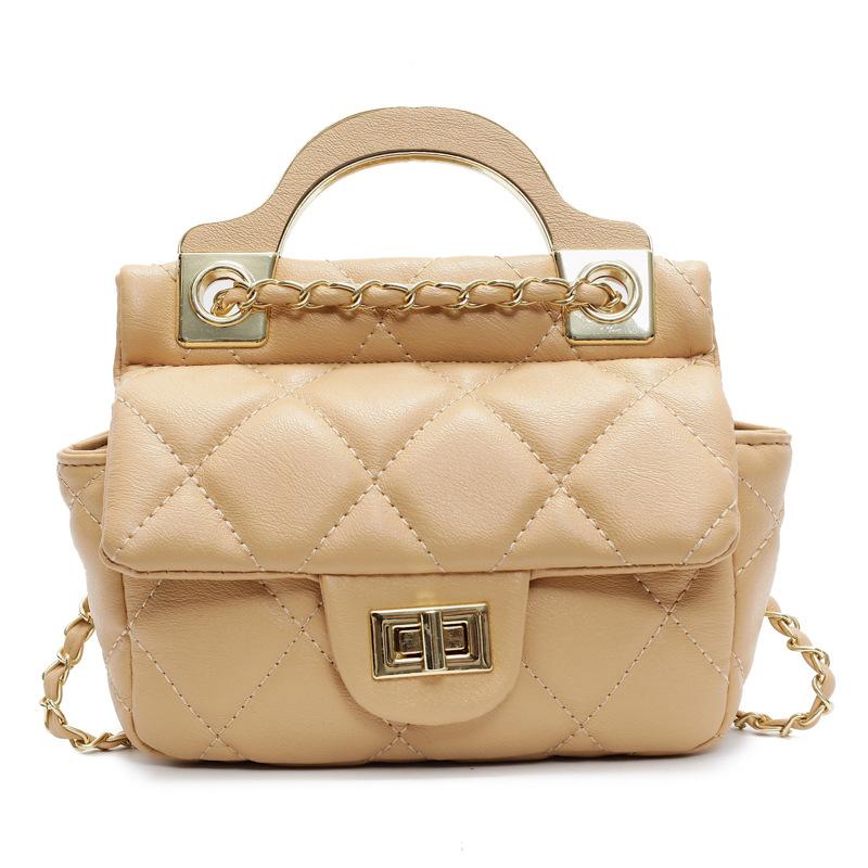 

Popular fashion small fragrant style rhombus chain portable small bag women s versatile foreign style light luxury temperament messenger bag жёлтый