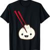 Kawaii Hund genießt Ra-Nudeln T-Shirt