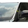 Car Side Cover Stick Stainless Steel Head Glass Windshield Lamp Frame Trim For Toyota Highlander 2015 2016 2017 2018