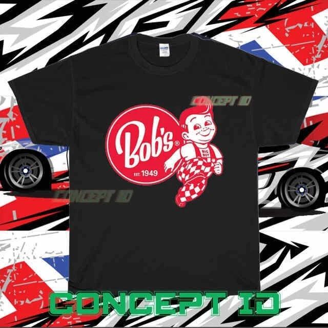 NEW SHIRT BOB S BIG BOY LOGO RACING T-Shirt UNISEX TEE FUNNY USA SIZE S-5XL 4XL