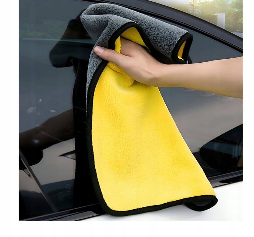 Universal Microfiber Car Drying Towel, 2 Pcs, 30x40cm
