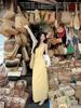 Yellow Floral Spaghetti Strap Slim-Fit Maxi Dress - Women's Japanese Sweet Style Summer Sleeveless Tank Dress