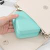 PU Leather Mini Jewelry Storage Zipper Closure Travel Jewelry Box Jewelry Organizer  Display Box