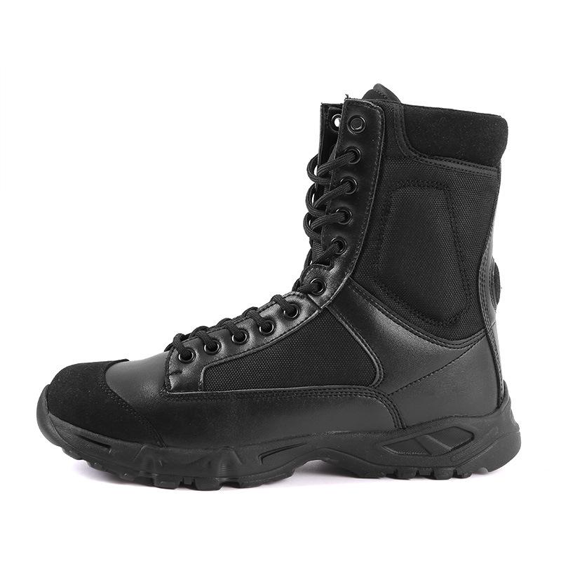 Fashion Black Hiking Shoes Trekking Boots Military Men Tactical Combat Army Ankle Boot Shoes Men's Sneakers Hunting Working Shoe Man