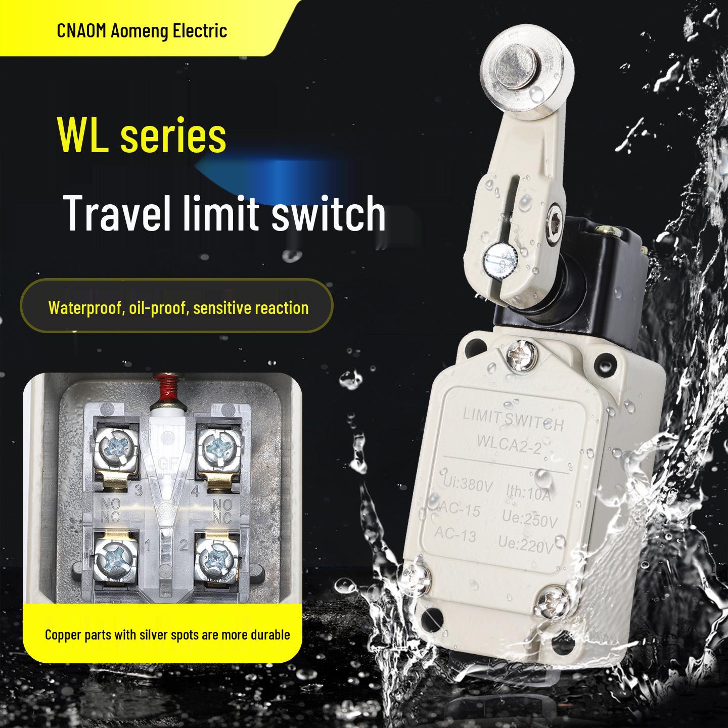 

WLCA12-2Q Travel Switch - Roller Type Limit Switch WLD3 WLCA2 WLD2 WLCA2-2