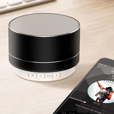 A10 Wireless Bluetooth Speaker - Small Steel Subwoofer, Portable Mini Speaker (Gift Idea), Various Colors Available