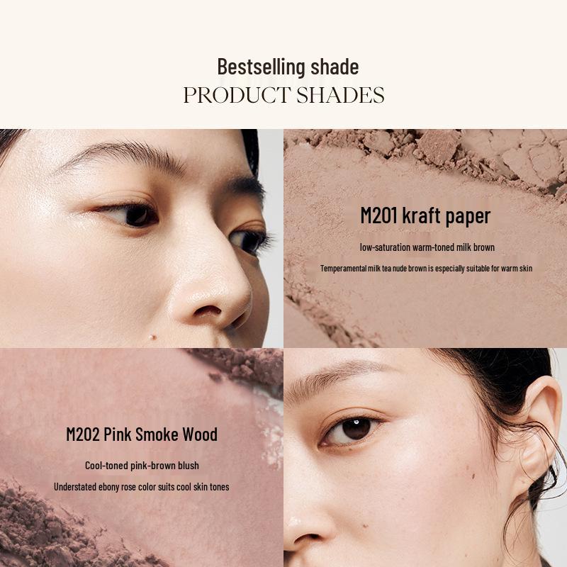 Aurora Series Joocyee Yeast Amber Blush: Natural Highlight & Contour Rouge
