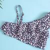 Leopard Print Two-Piece Bikini Set for Girls