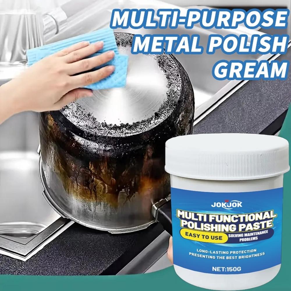 Multi-Purpose Metal Repair Paste – Stainless Steel Surface Restorer Miracle Polishing Paste – for Kitchen, RV & Bathroom Fixture