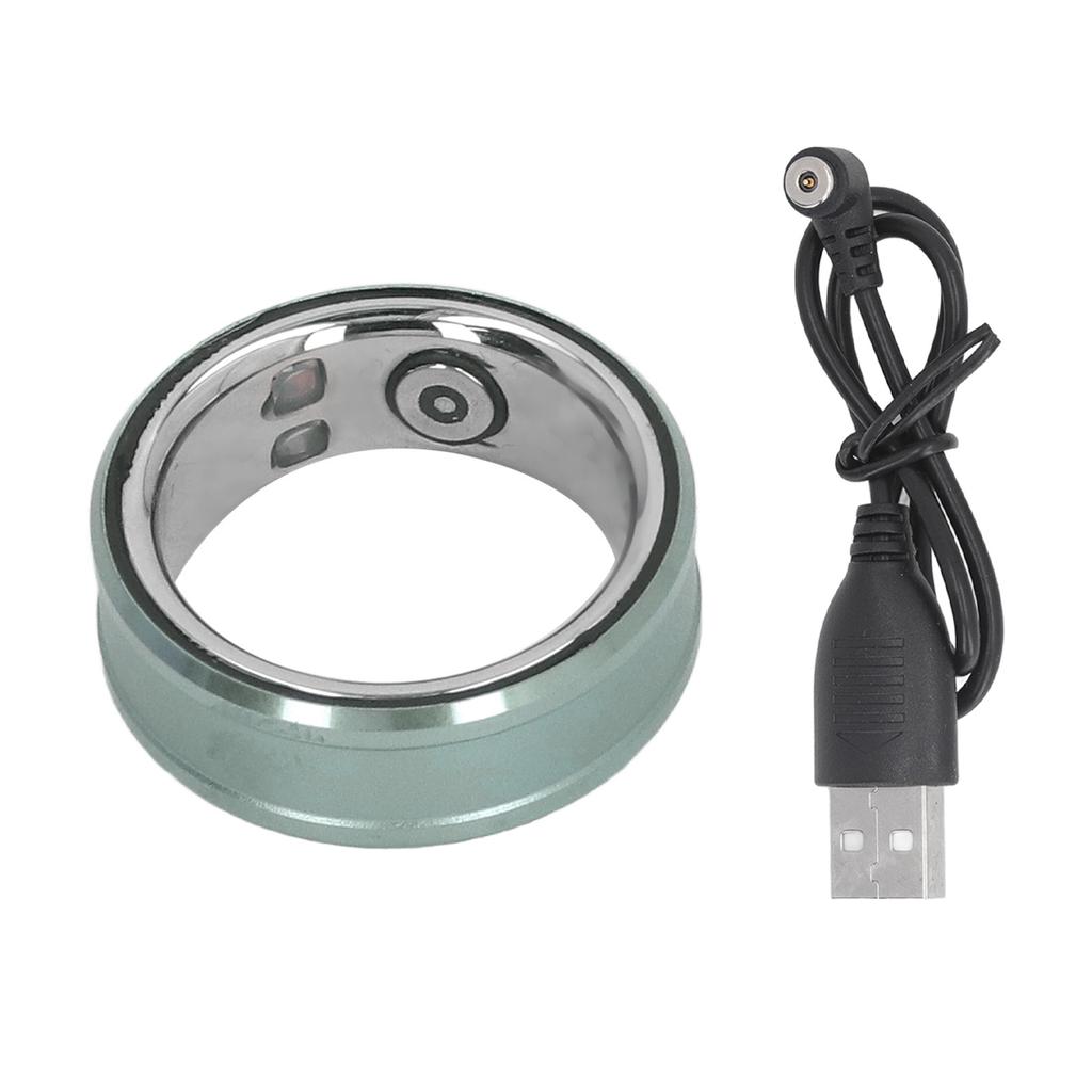 Inel inteligent impermeabil ușor din aliaj de titan din oțel inoxidabil, prietenos cu pielea, inel de monitorizare a fitness-ului pentru