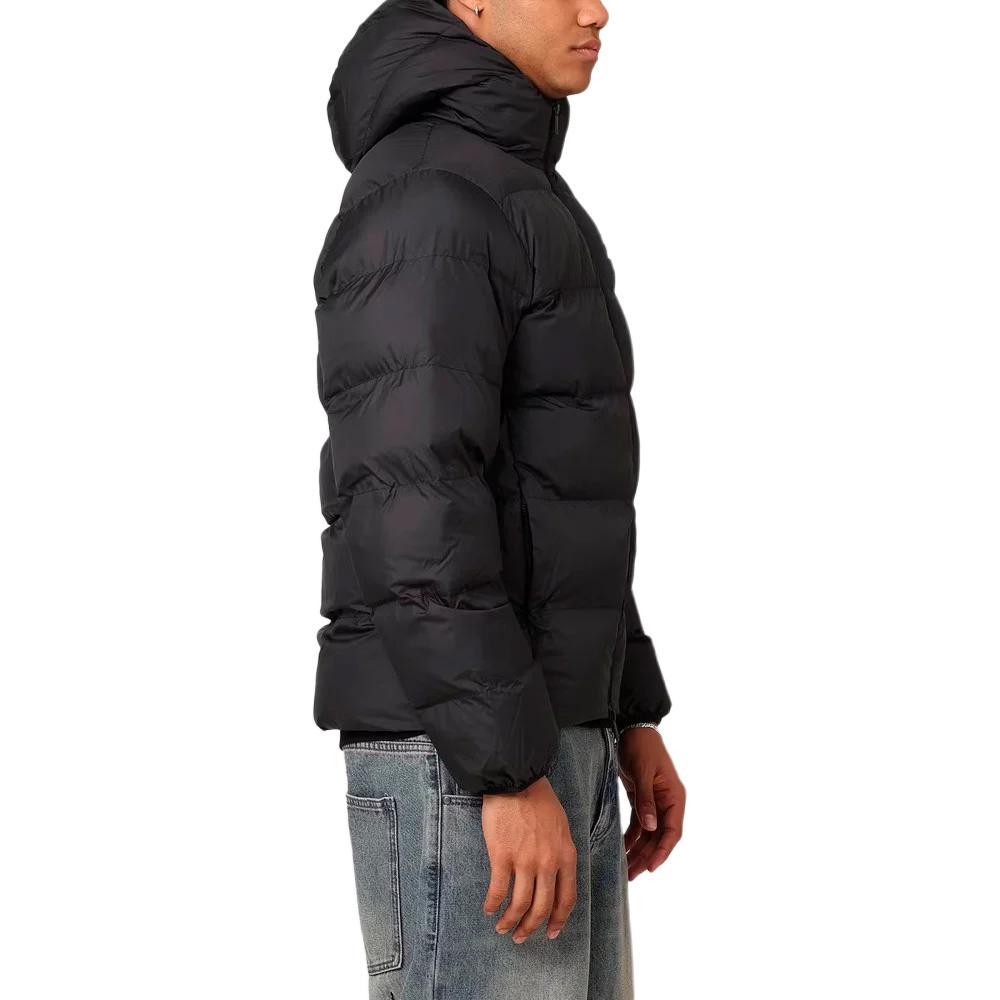 Jordan Solid Color Logo Print Hooded Zip Long Sleeve Waterproof Jacket Men jackets Black FV7317-010