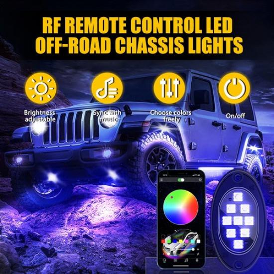 Waterproof DC 12V Motor LED Underglow Underbody Light For Car Motorcycle Truck