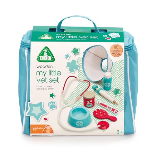 Early Learning Centre Wooden Pretend Play Animal Doctor Veterinarian Animal Hospital 200208 Authentic Product