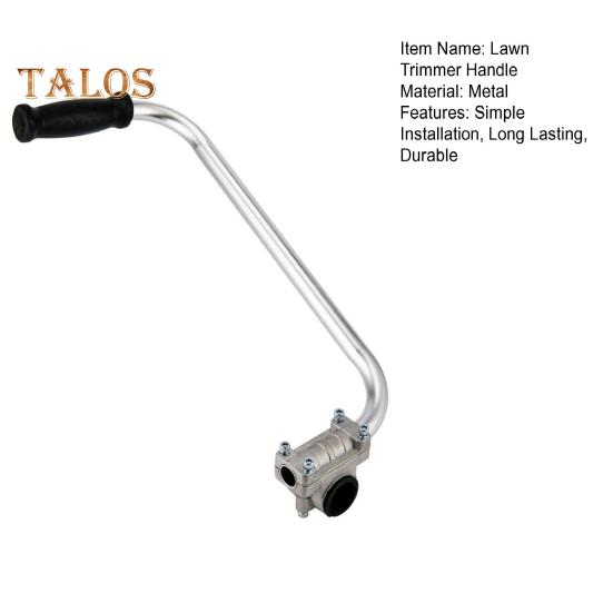 1/2Pcs Weed Eater Handle with Bracket Clamp Ergonomic Trimmer Grip Non-Slip Universal Easy To Install String Trimmer Handle Lawn Trimmer Grip