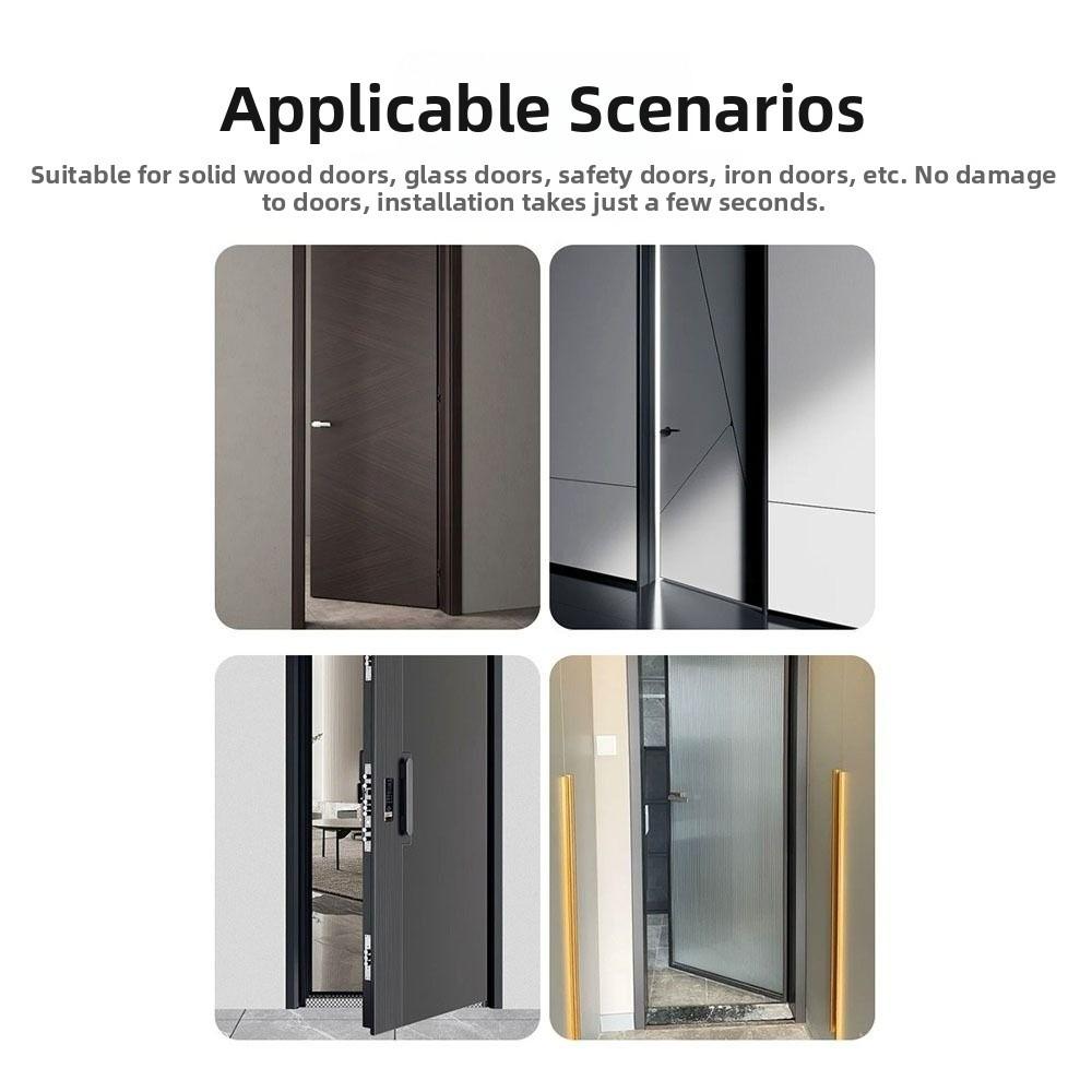 Anti-collision Door Holder Keeper Stainless Steel Folding Door  Positioner  Door-entry