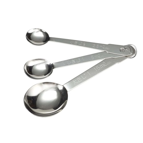 Pearl Metal Antenor Stainless Steel Measuring Spoons, Set of 3, D-3556